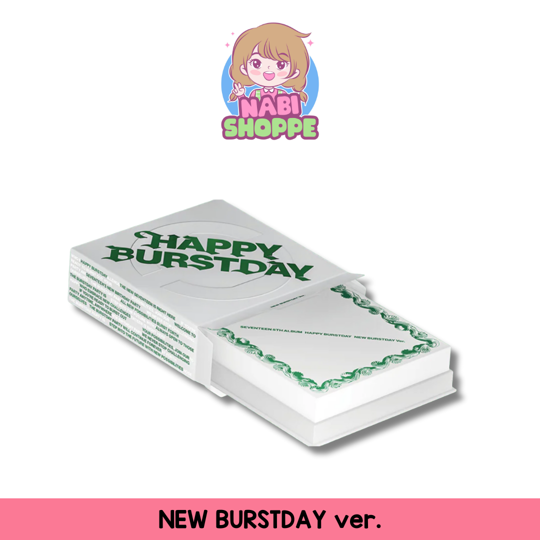 [ON HAND] SEVENTEEN 5th Album HAPPY BURSTDAY