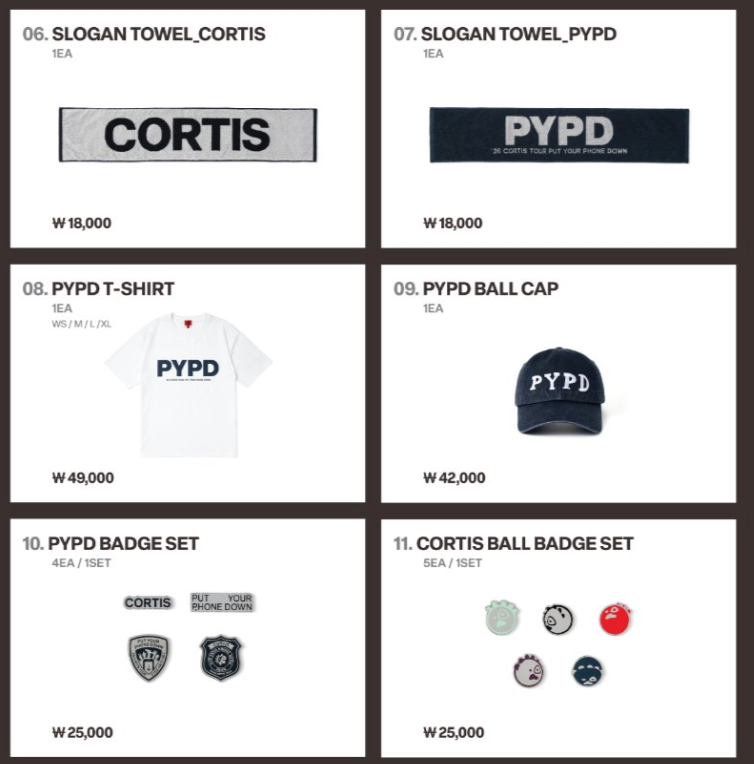 [PRE ORDER] 2026 CORTIS TOUR <PUT YOUR PHONE DOWN> BIRTHDAY PART POP-UP