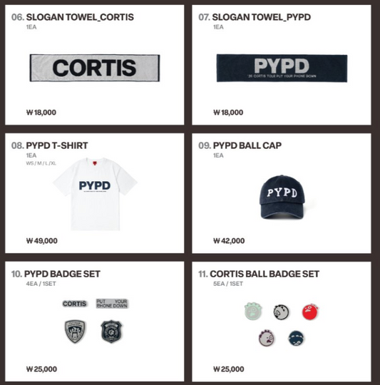 [PRE ORDER] 2026 CORTIS TOUR <PUT YOUR PHONE DOWN> BIRTHDAY PART POP-UP