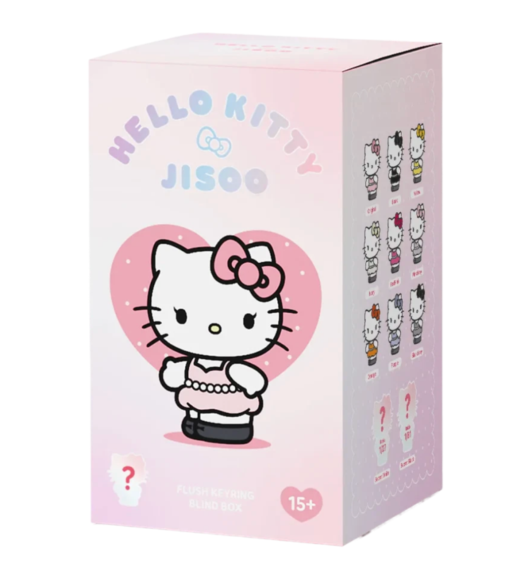 [ON HAND] JISOO x HELLO KITTY [PLUSH KEYCHAIN]