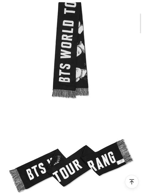[ON HAND] BTS - ARIRANG PHOTO SLOGAN MUFFLER
